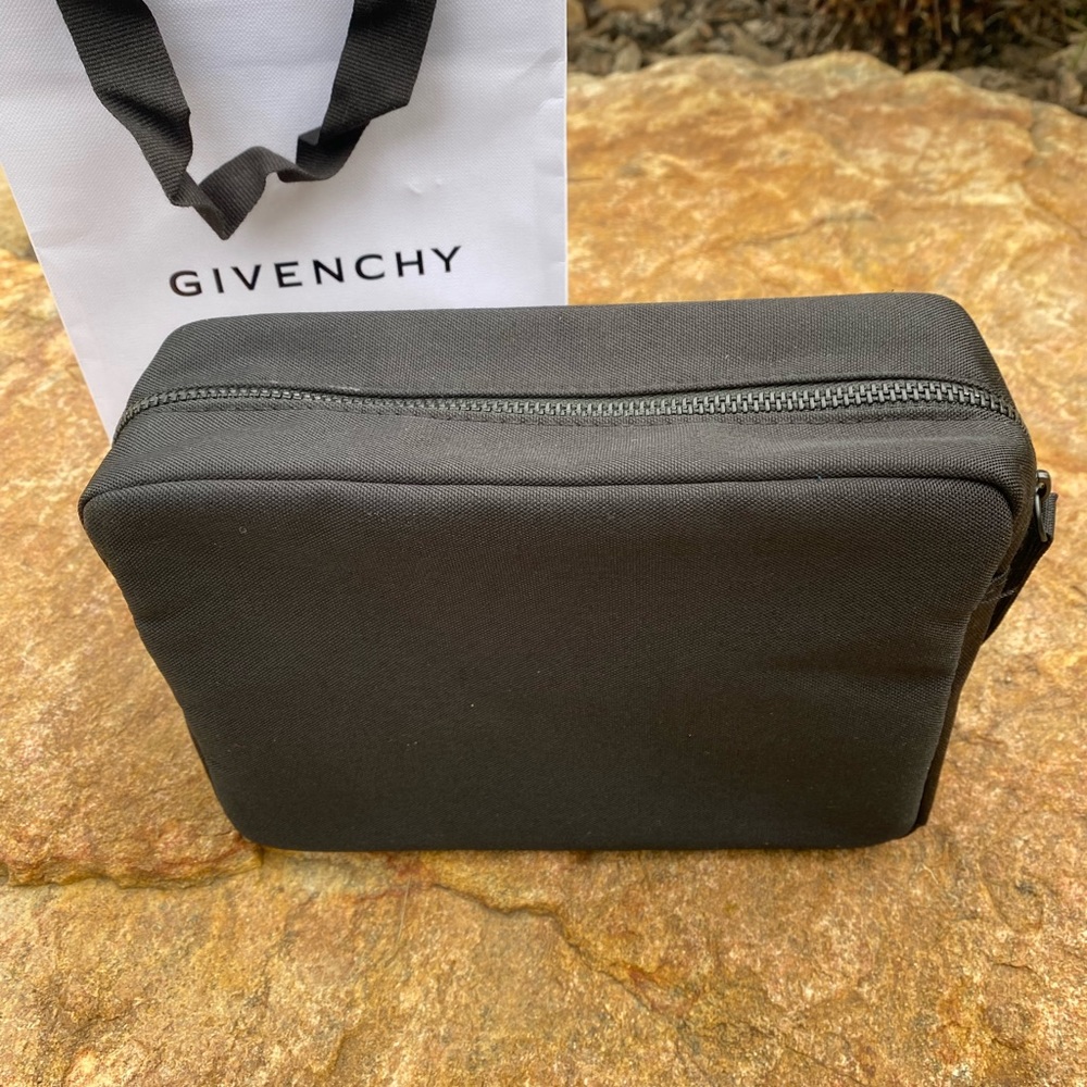 Authentic Givenchy Official Black Double Travel T… - image 6